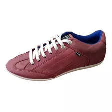 Zapatilla Casual Cuero Vacuno Cordones | Morris (30000)