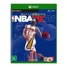 Nba 2k21 Xbox Series X Novo Lacrado Nota Fiscal Midia Fisica