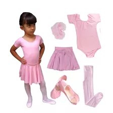 Roupa De Ballet Bailarina Balé Lindo Completo