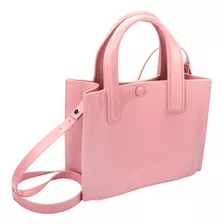 Bolsa Melissa Urban Bag Tote Moda Feminina Cor Rosa