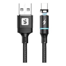 Cabo De Carregamento Magnético Micro Usb V8 2 Metros Premium