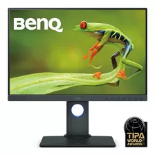 Monitor Hdmi Fotografía Benq 24 2k Sw240 99% Adobe Rgb / /v Color Negro 240