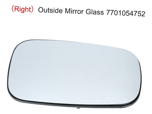 Espejo Retrovisor Glass 7701054752 Renault: 2, Laguna Mirror Foto 2