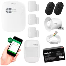 Kit Central Alarme Anm 24 Net App Celular + 3 Sensores S/fio