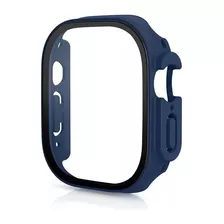 Case Bumper Vidro Temperado Para Smartwatch 49mm Série Ultra