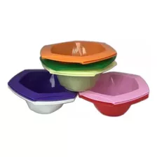 Set De Bowl Encastrables Petra De Colores Variados X7 U