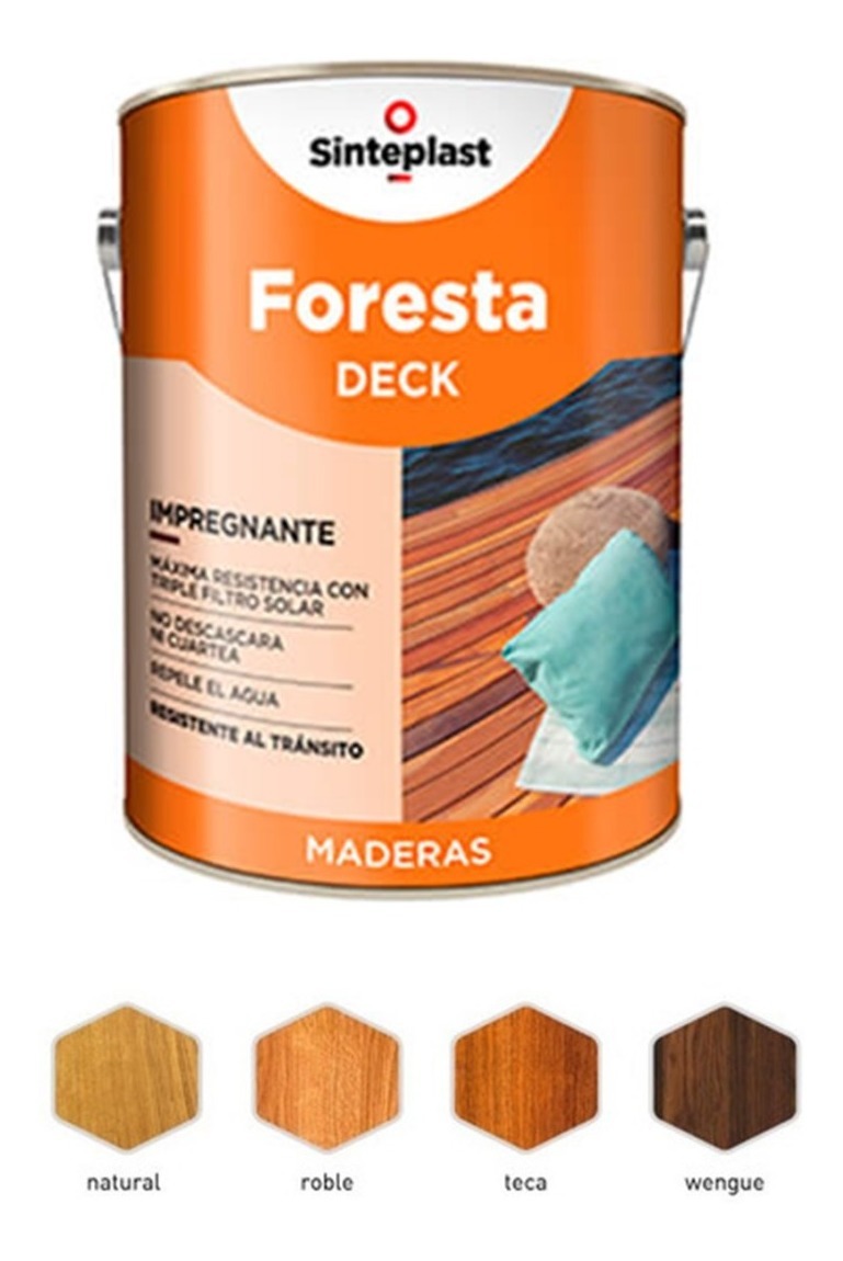 Foresta Deck Impregnante 4lt - Sinteplast - Proxecto