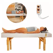 Vibro Faixa Térm Massageadora Digital Bivolt Bioterm Inmetro