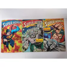 Gibi Superman Vs Apocalipse 3edições Editora Abril 1996 Tg78