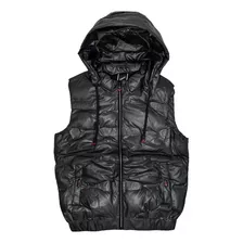 Campera Chaleco Hombre Puffer Metalizado Importado 