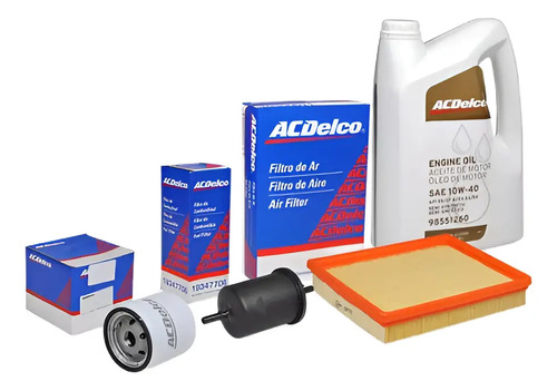 Kit Filtros + Aceite 10w40 Chevrolet  Corsa Classic 1.4