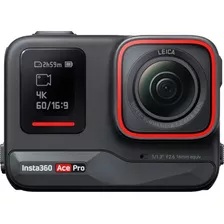 Câmera De Ação Insta360 Ace Pro 4k - Preto