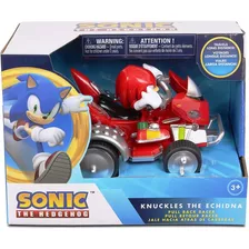 Juguete Auto De Carreras Knuckles 15 Cm - Sonic The Hedgehog