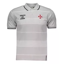 Camisa Polo Infantil Vasco Da Gama Fio Tinto Oficial + Nf