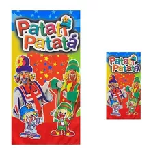 Kit 1 Toalha De Banho Patati Patata + 1 Toalha De Rosto 