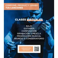 Clases De Bajo Guitarra Online Produccion Ukelele Belgrano