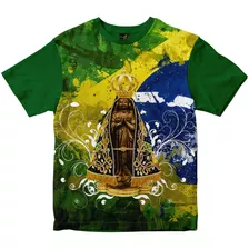 Camiseta Nossa Senhora Aparecida Padroeira Do Brasil
