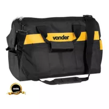 Bolsa Em Lona Com Zíper Bl-008 Vonder 3540300008 Cor Amarela E Preta