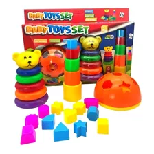 Brinquedo Educativo Montar E Empilhar Criança De 1 Á 3 Anos