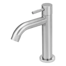 Torneira Aço Inox Escovado Lavatório Mesa Baixa 1/4v