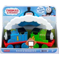 Thomas Y Friends Percy Corre Y Persigue Control Remoto Rc Color Azul Y Verde Personaje Thomas Y Percy