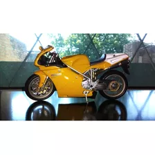 Moto Ducati 998s New Ray Escala 1:12