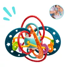 Brinquedo Interativo Com Chocalho E Mordedor Space Ball Buba