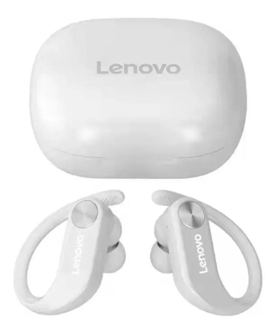 Audífonos Gamer Inalámbricos Lenovo Lp7 Blanco