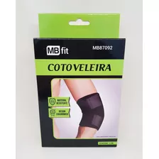 Cotoveleira Neoprene Ajustável E Flexível Preta