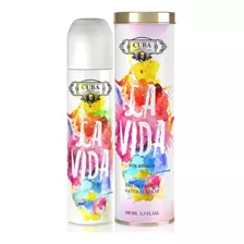 Perfume La Vida Para Mujer De Cuba Paris Edp 100ml Original