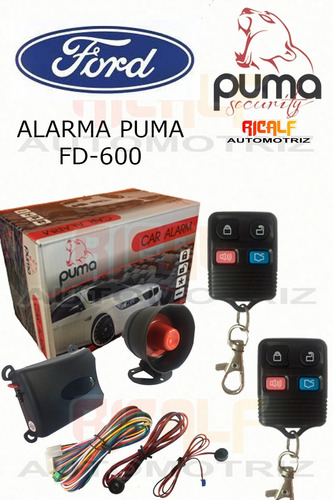 Alarma Automotriz Universal Puma Tipo De Agencia Fd-600 Ford Foto 2