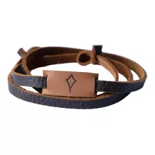 Strap Cuero Lente Café Oscuro 