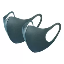Par Máscara Proteção Flexível Em Poliuretano Lavável Airmask