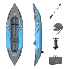 Kayak Hydroforce Surge Elite X1 312x96x35cm - Bestway Color Azul Acero