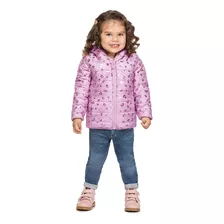 Jaqueta Infantil Menina Casaco Inverno Trick Nick Lilas