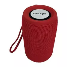 Parlante Bluetooth Hügel S32 Portatil Mediano Rojo