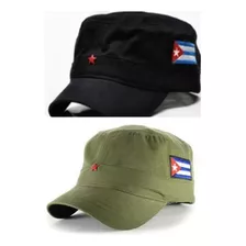 2 Gorros Che Guevara Fidel Maradona Gorras Militares Cuba