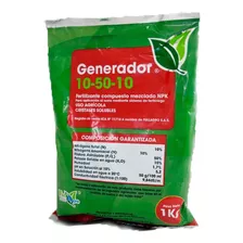 Generador Npk 10-50-10 1kg Abono Foliar Enraizador