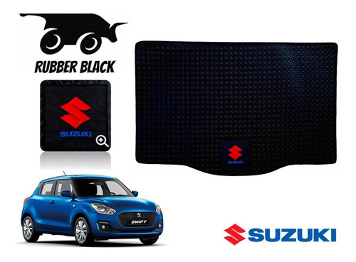 Tapetes 3d Logo + Cajuela Suzuki Swift 2018 A 2021 2022 2023 Foto 2