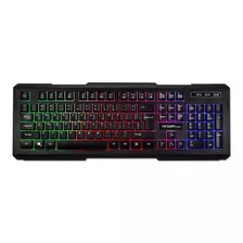 Teclado Argom Combat Gaming Negro