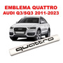 Emblema Sq3 Audi Q3/sq3 2007-2019 Cromado