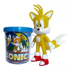 Boneco Tails Do Sonic 17cm Sega Caneca Personalizada 350ml 