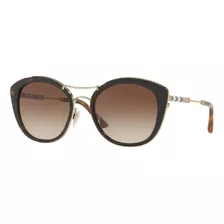 Burberry Be4251q M Gafas De Sol Redondas Con Degradado Oscur