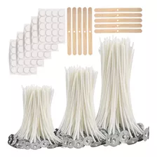 Kit De Iniciación Para Hacer Velas 260 Piezas Mechas De Al