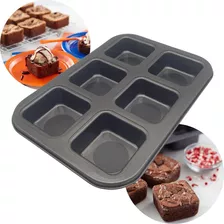 Molde X6 Minicakes Brownie Mini Torta Desmontable Bizcocho