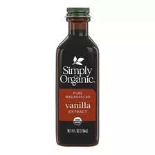 Simply Organic, Extracto De Vainilla Pura, Certificado Orgán