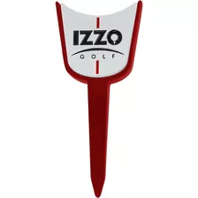 Izzo Golf Single Prong Golf Divot Repair Tool - Red Golf Pit