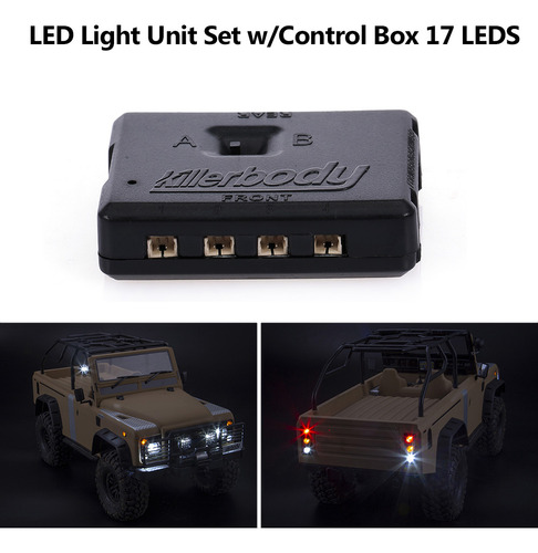 Foto de Set De Lmpara Led Killerbody Para Coche Modelo Scx10