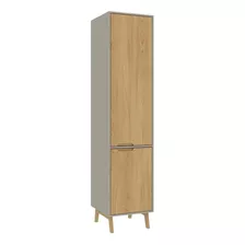 Paneleiro Simples 50cm 2 Portas Com Pés Wood Ga