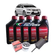 Kit Revisão Troca De Oleo 5w30 Ford Motorcraft + Filtros De Combustivel E Óleo - Ford Focus 2.0 16v Duratec 2009 - 2013